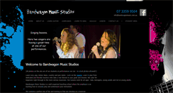 Desktop Screenshot of bandwagonmusic.com.au